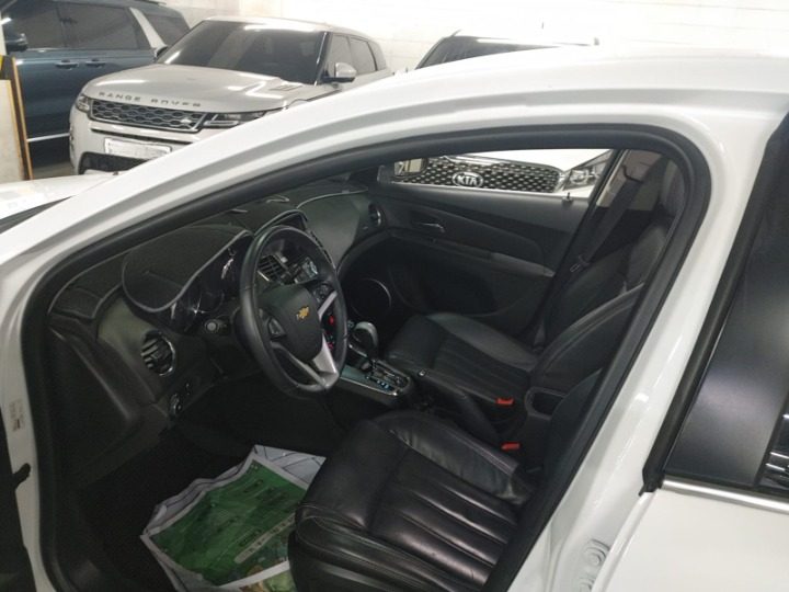 The interior of a SafeLine car